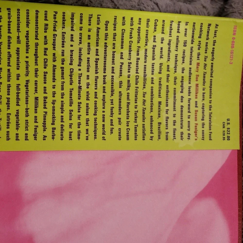 FIRST‎ EDITION SIGNED BOOK Latin cooking with too hot tamales Milliken Feniger